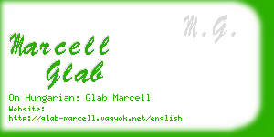 marcell glab business card
